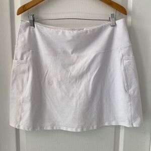 Intro Love The Fit Skort White with Tummy Control